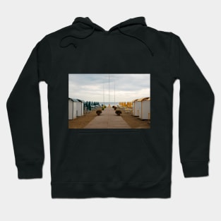 Deserted Grado Beach Hoodie